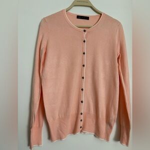 Elegant Peach Women's Cardigan